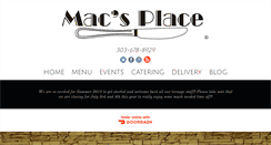 Desktop Screenshot of macsplaceco.com